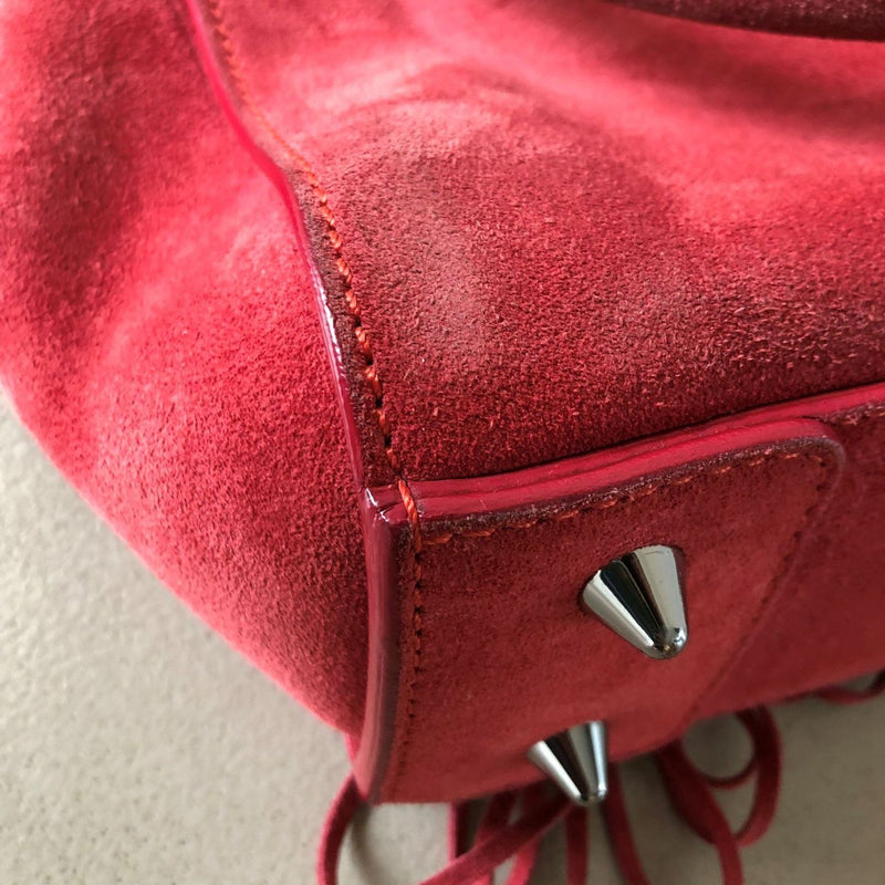BARBARA BUI Veloursleder Tasche