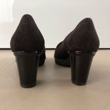 STUART WEITZMAN Velours Leder Pumps