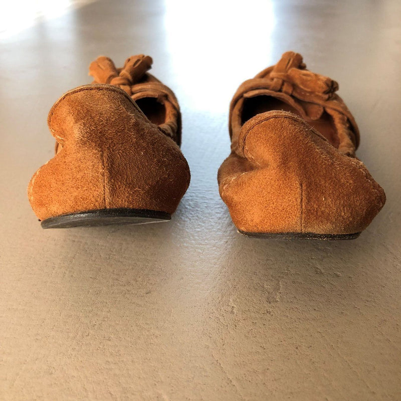 BURBERRY Leder Ballerinas