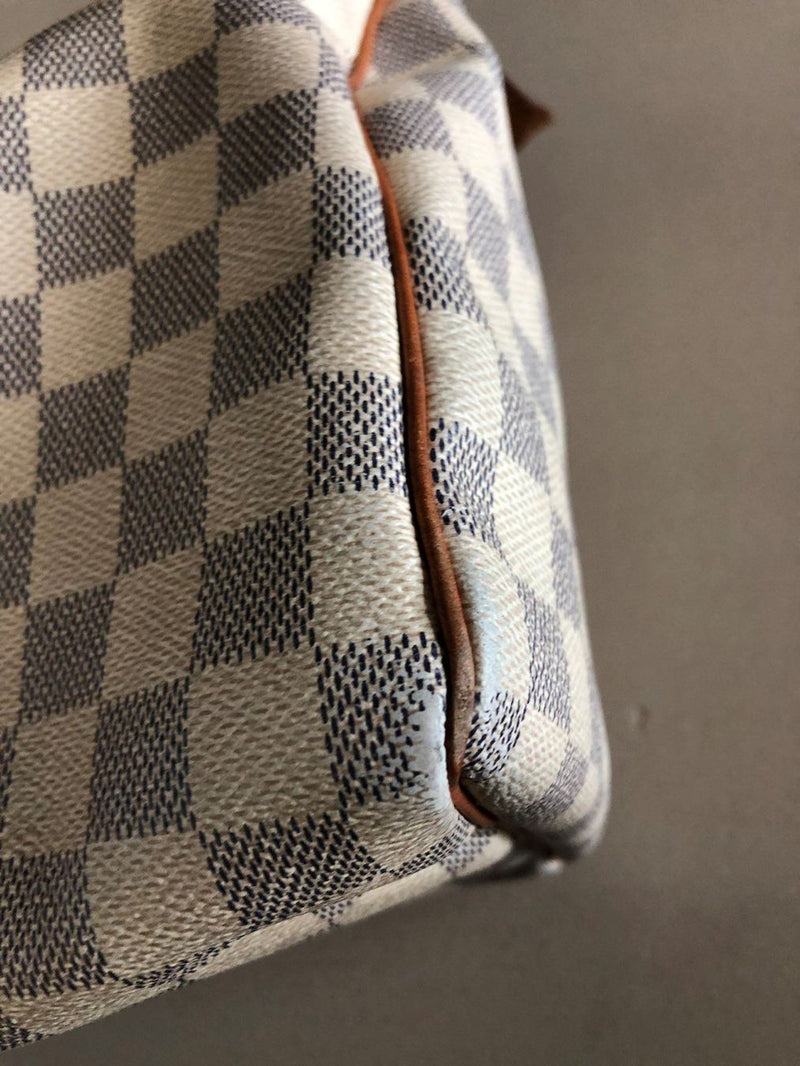 LOUIS VUITTON Speedy 30 Damier Azur