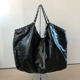 CHANEL Coco Cabas Lackleder Shopper