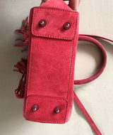 BARBARA BUI Veloursleder Tasche