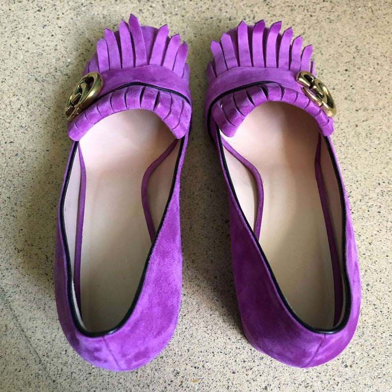 neue GUCCI Marmont GG Pumps