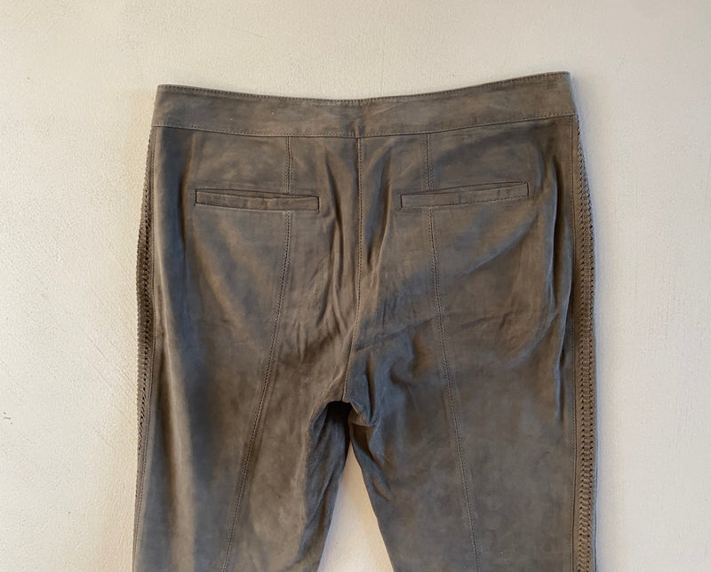 MAX & MOI Veloursleder Hose