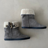 BURBERRY Veloursleder Stiefeletten
