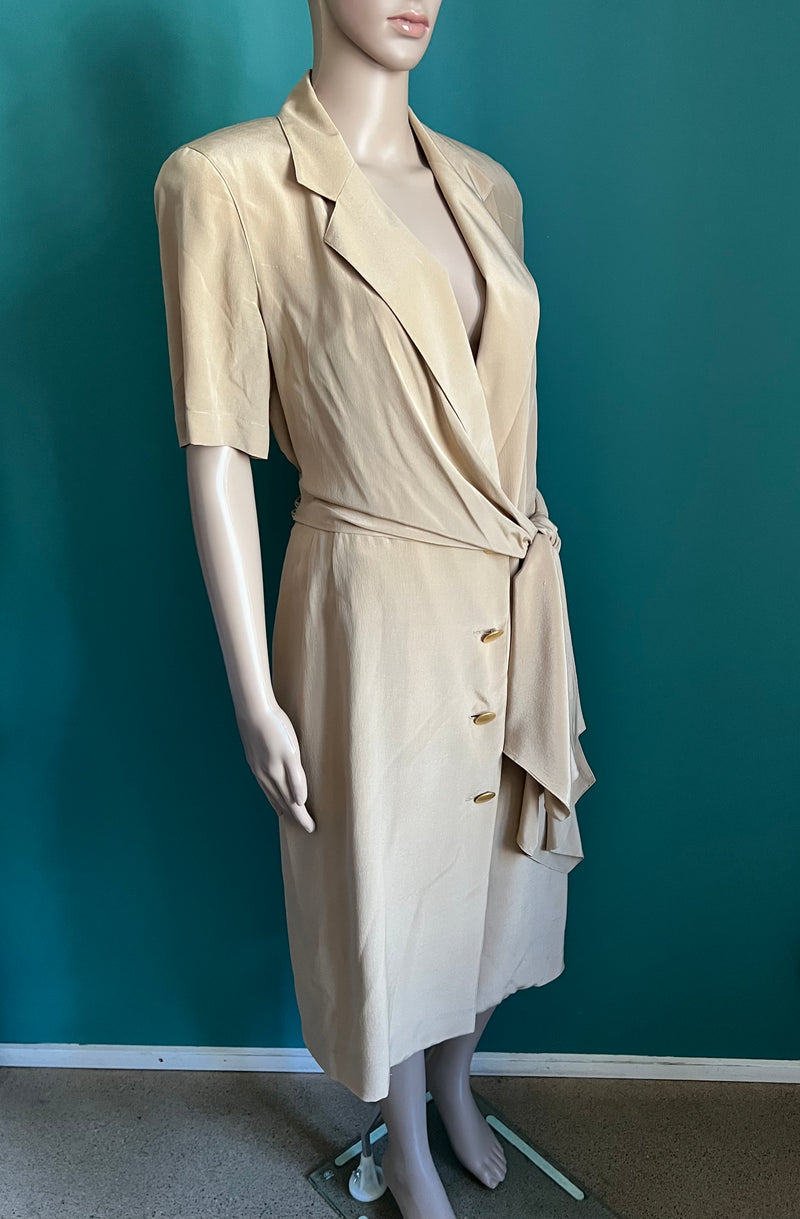MAX MARA Vintage Seidenkleid