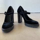 ungetragene ETRO Velvet Pumps