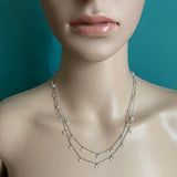 Silber Halskette
