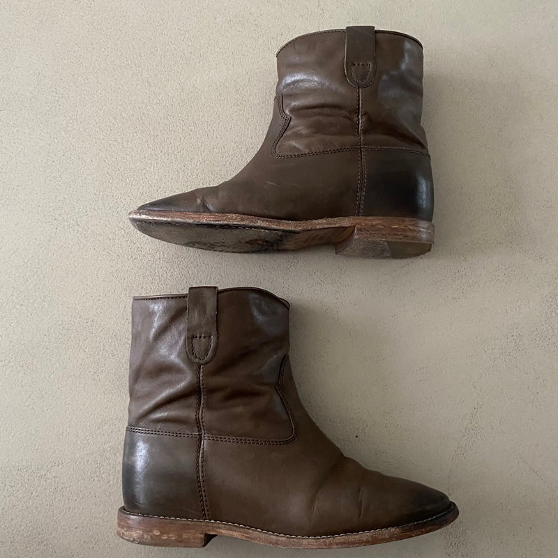 ISABEL MARANT ÉTOILE Leder Stiefeletten