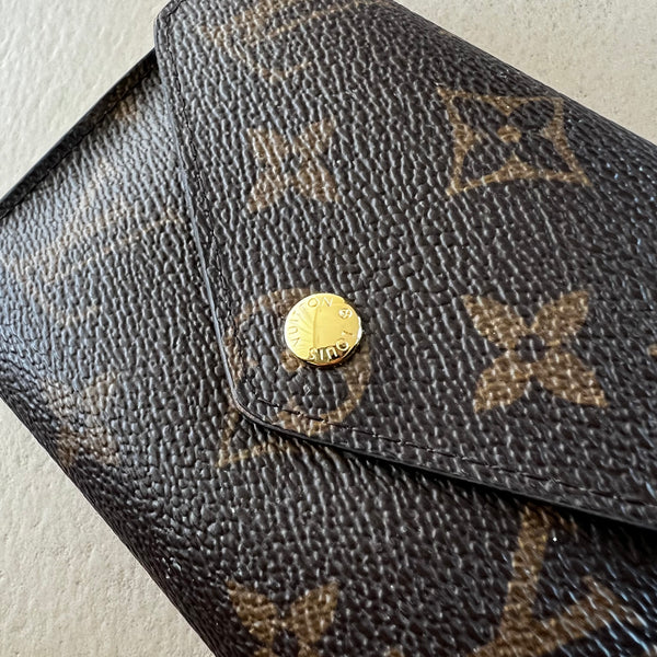 LOUIS VUITTON „Victorine“ Portemonnaie aus Monogram Canvas