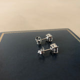 ULTIMA EDIZIONE 925 Sterling Silber Ohrstecker mit Zirkonen