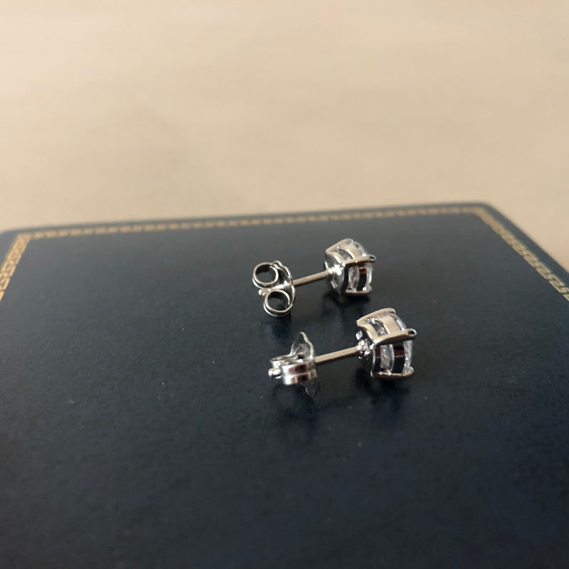 ULTIMA EDIZIONE 925 Sterling Silber Ohrstecker mit Zirkonen