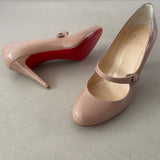 neue CHRISTIAN LOUBOUTIN Lackleder Pumps