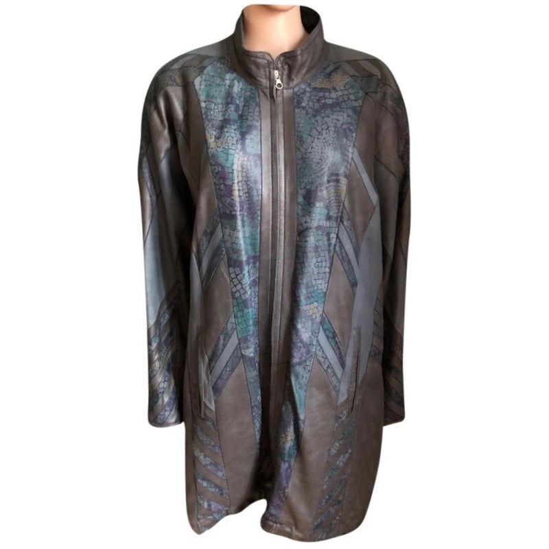 CHRIST Vintage Lederjacke