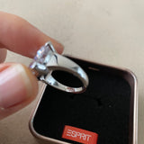 ESPRIT Silber Ring mit grossem Zirkonia
