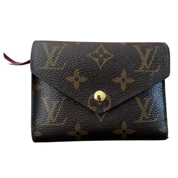 LOUIS VUITTON „Victorine“ Portemonnaie aus Monogram Canvas