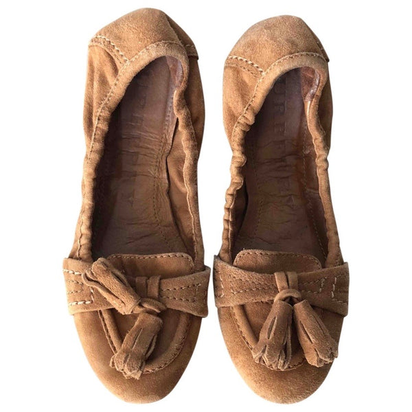 BURBERRY Leder Ballerinas