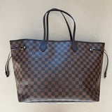 LOUIS VUITTON Neverfull GM Damier Ebene Canvas mit Pochette