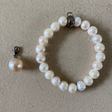 THOMAS SABO Perlen Armband mit Perlen-Charm