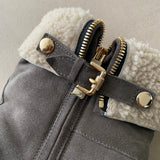 BURBERRY Veloursleder Stiefeletten