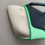CÉLINE Trapèze Tricolor Lime