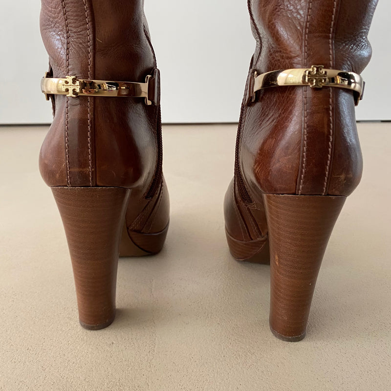 TORY BURCH Leder Stiefel