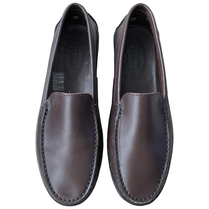 neue Vintage TOD’S Leder Loafers