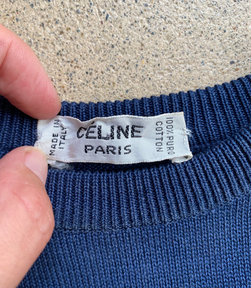 CÉLINE PARIS Vintage Pullover