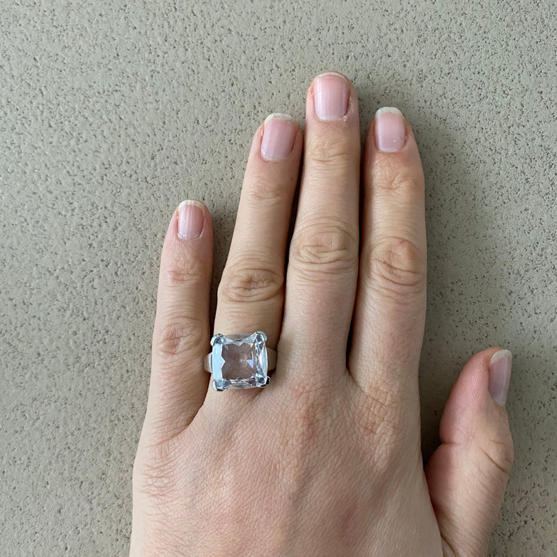 ESPRIT Silber Ring mit grossem Zirkonia