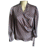 SANDRO Wickelbluse