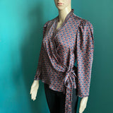 SANDRO Wickelbluse