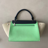 CÉLINE Trapèze Tricolor Lime