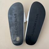 ungetragene BALENCIAGA Logo Print Slippers