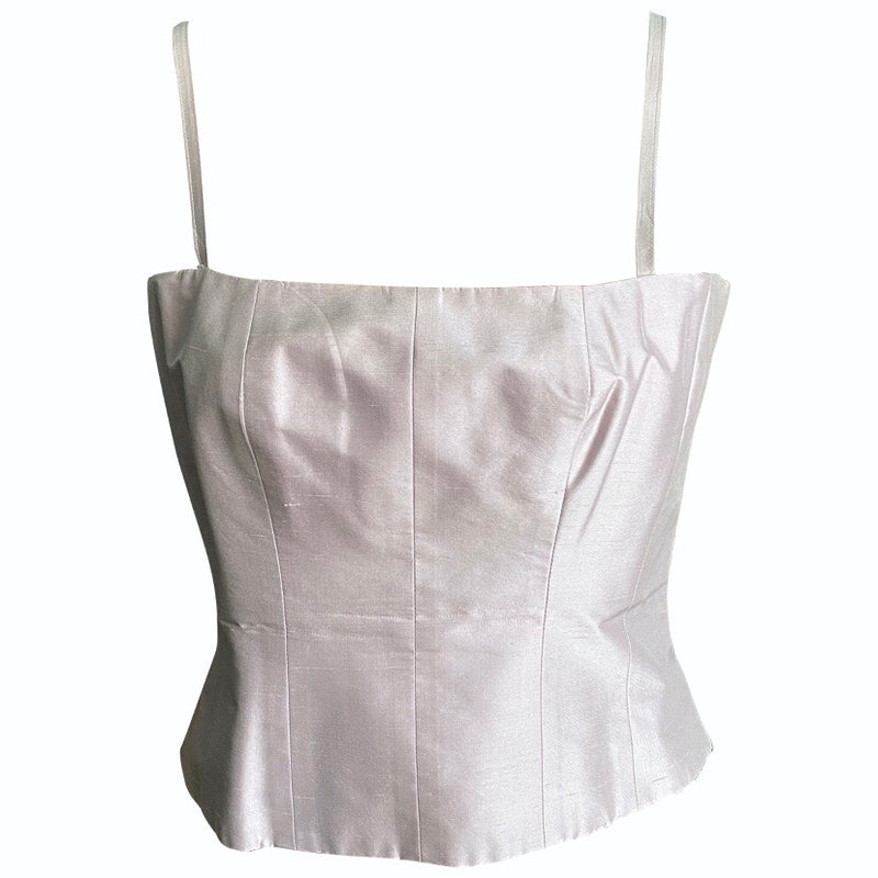TARA JARMON Seiden Top