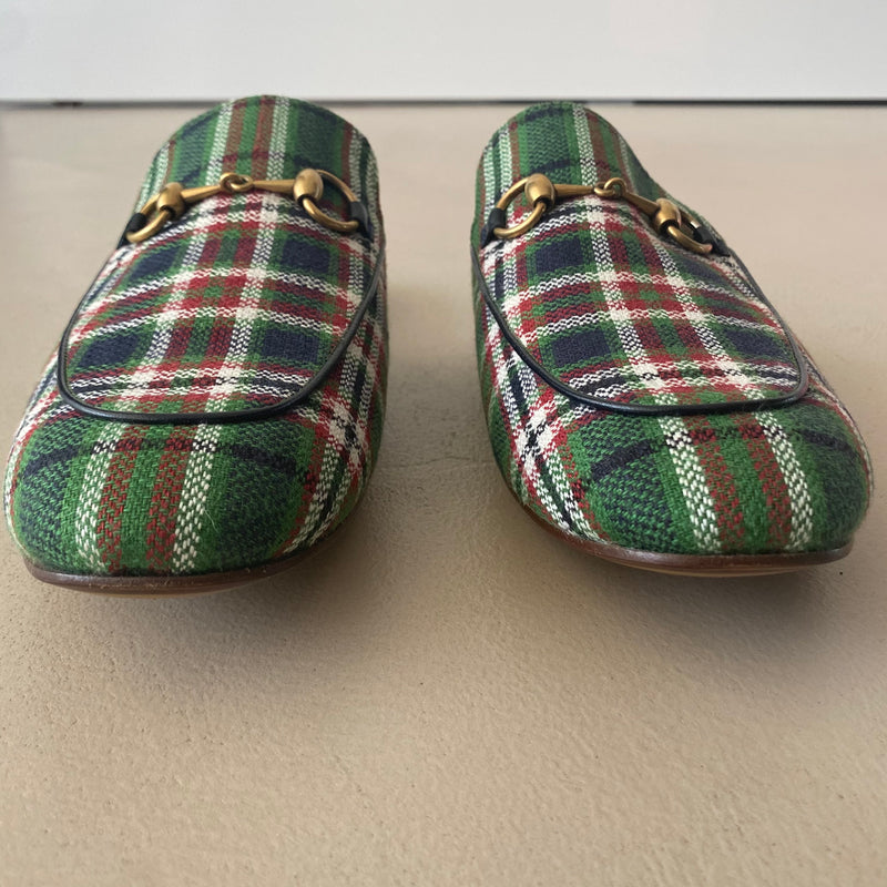 ungetragene GUCCI Garden Princetown Slippers
