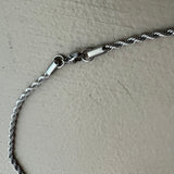 Rework PRADA Triangle-Logo Necklace