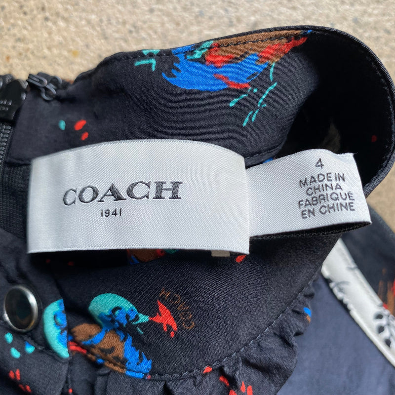 COACH Seidenkleid