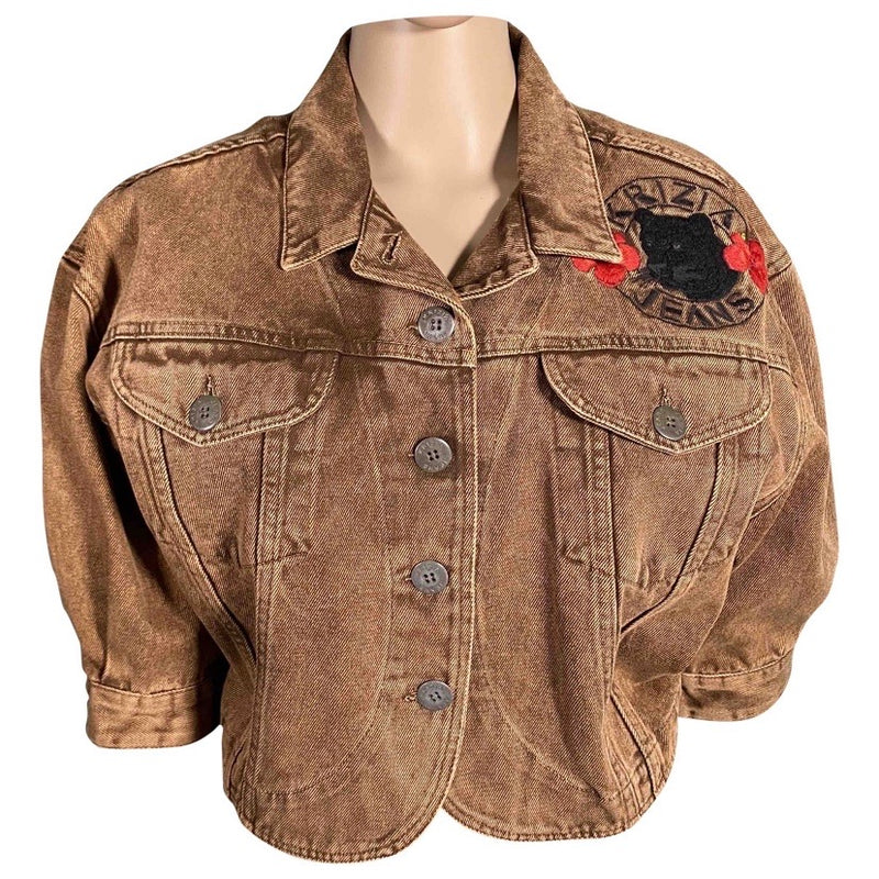KRIZIA JEANS Vintage Jeansjacke