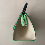 CÉLINE Trapèze Tricolor Lime