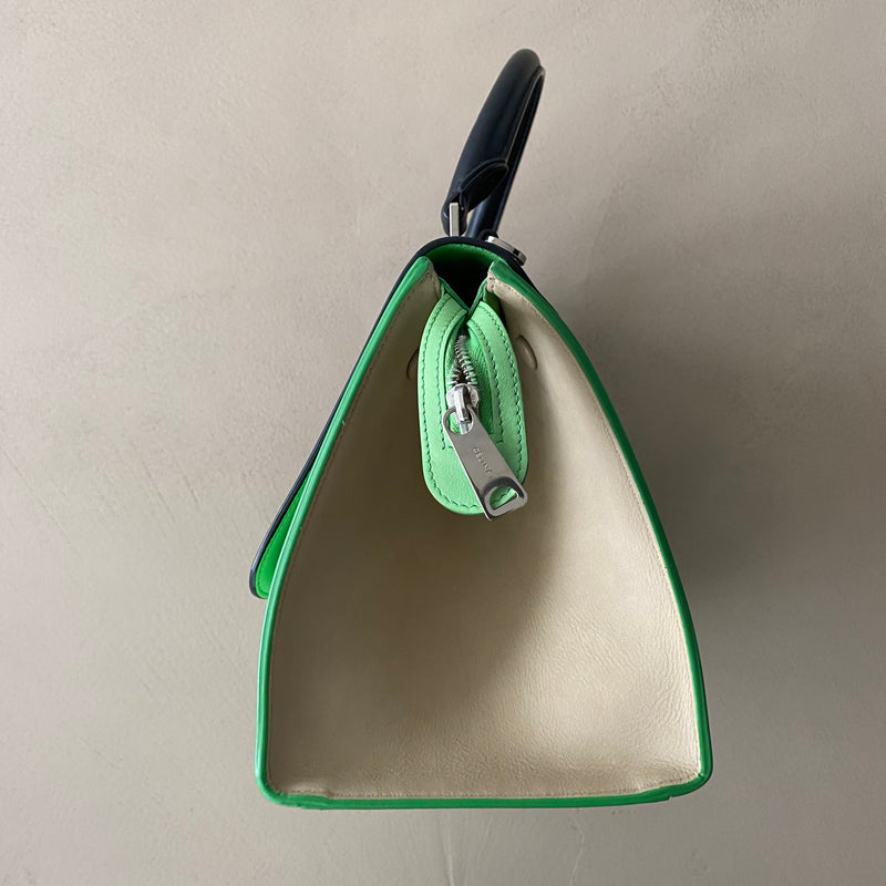 CÉLINE Trapèze Tricolor Lime