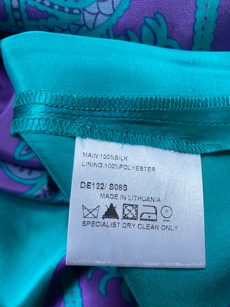 KAREN MILLEN Seiden Maxi-Kleid