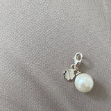 THOMAS SABO Charm Perle und Kleeblatt
