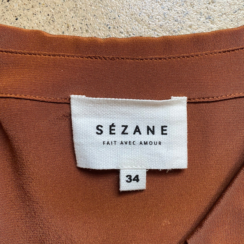 SÉZANE Seidenbluse