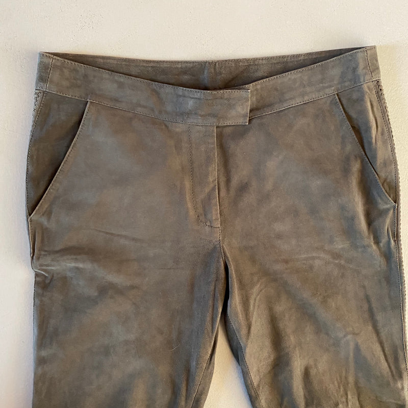 MAX & MOI Veloursleder Hose