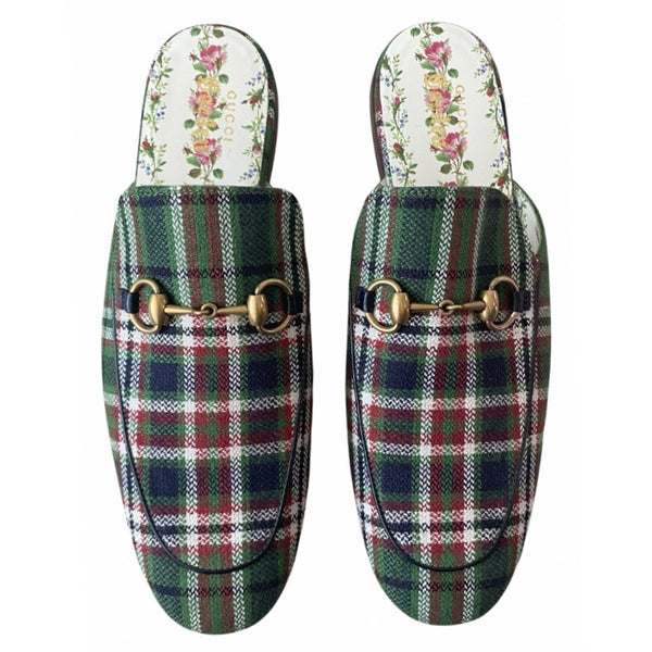 ungetragene GUCCI Garden Princetown Slippers