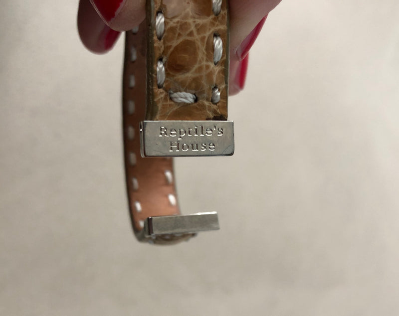 REPTILE’S HOUSE Krokodil Leder Armband