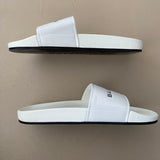 ungetragene BALENCIAGA Logo Print Slippers
