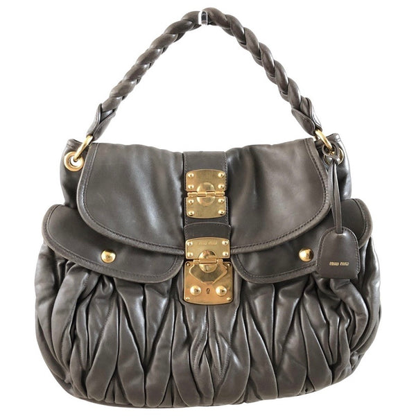 MIU MIU Coffer Hobo Bag