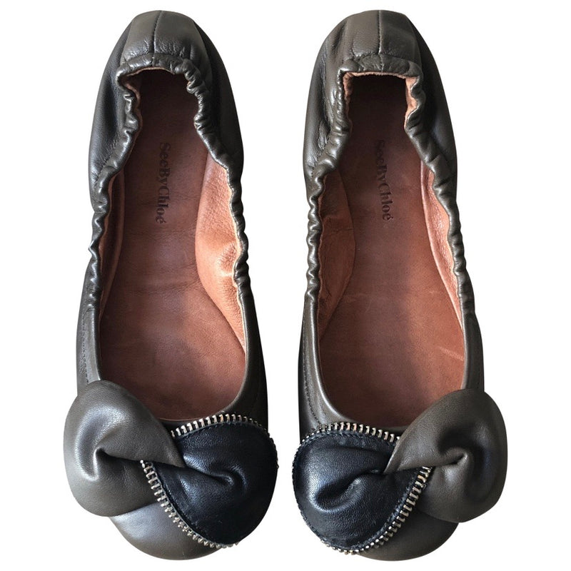 SEE BY CHLOÉ Leder Ballerinas