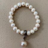 THOMAS SABO Perlen Armband mit Perlen-Charm